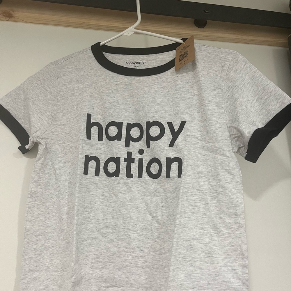 Happy nation Kids Gray T-Shirt